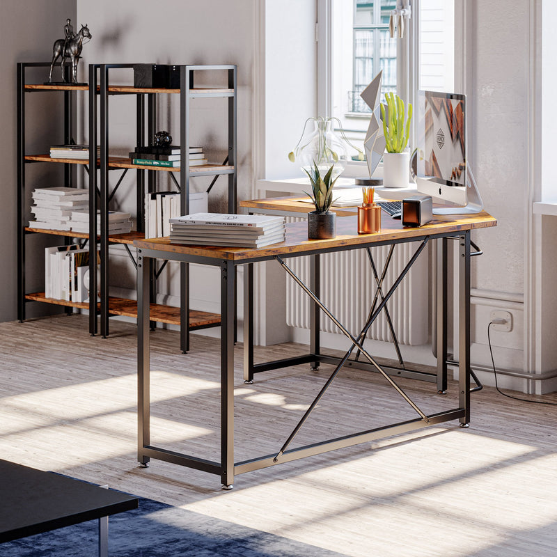L-Shaped Computer Corner Desk