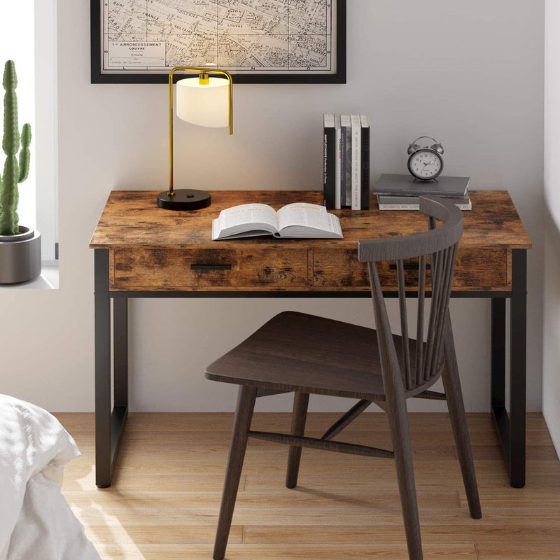 Computer Desk, 47" with 2 Drawers