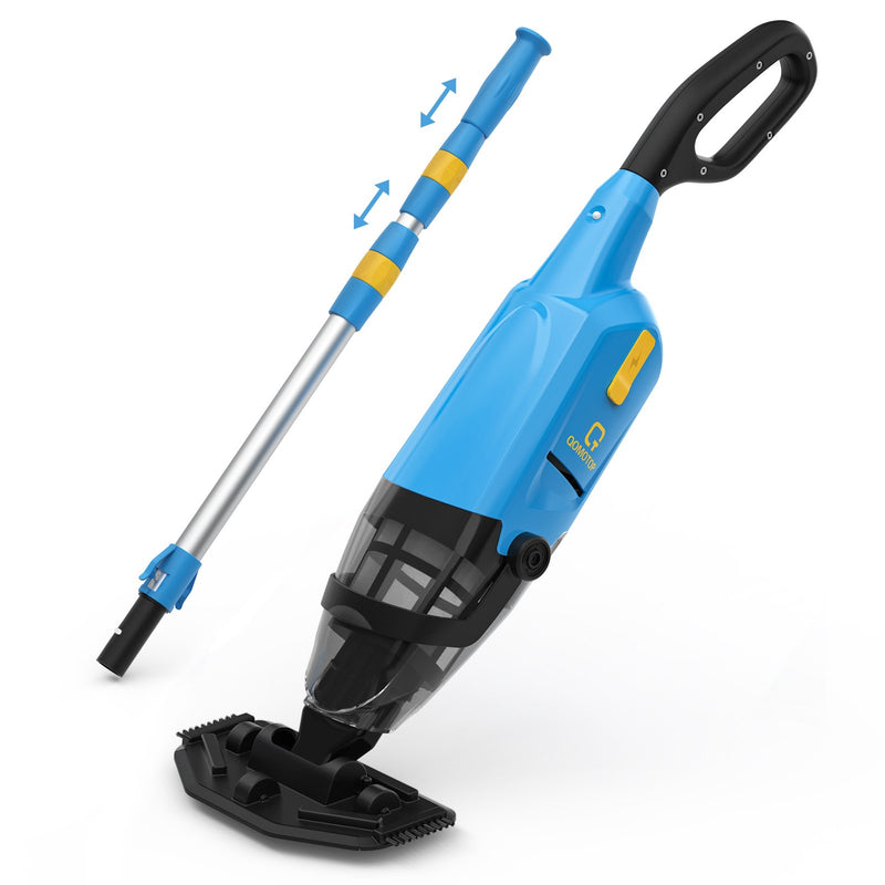 Handheld Pool Vacuum Rechargeable with Extendable Pole