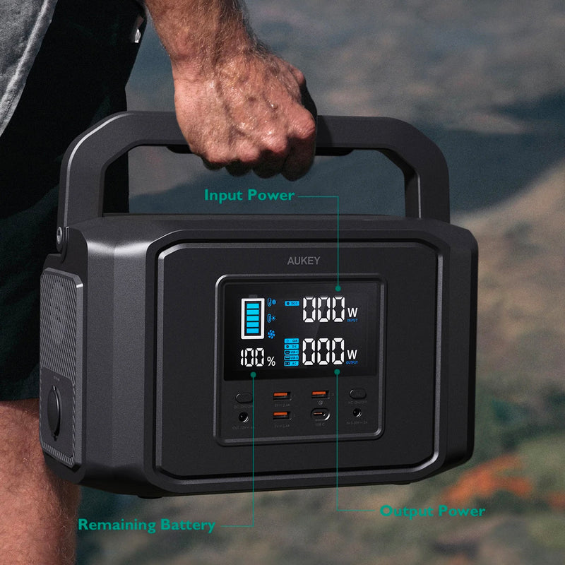 PowerZeus 500 Portable Power Station 518Wh - NEW