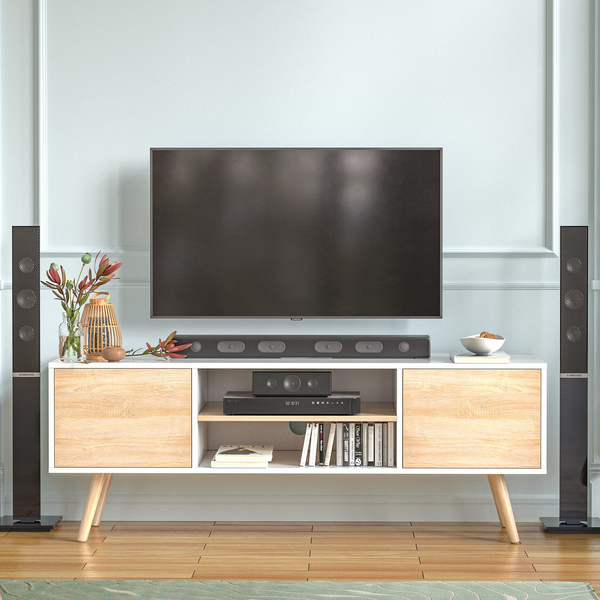 Wood TV Stand for 50/55/60 inch TV