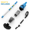 Handheld Pool Vacuum Rechargeable with Extendable Pole