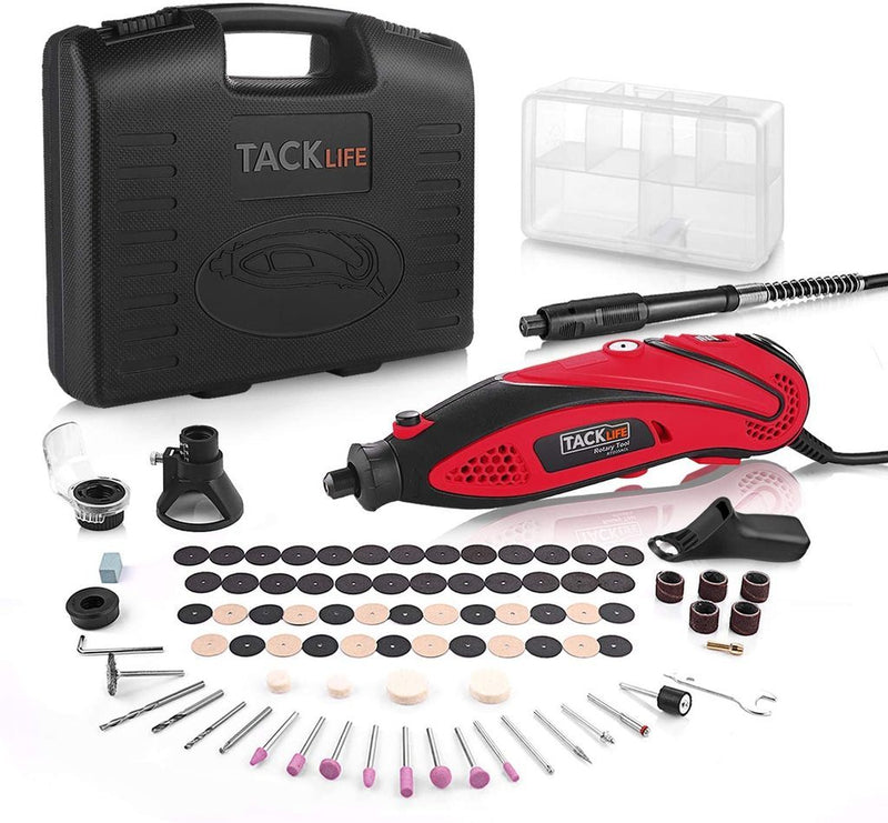 Rotary Tool Kit With Upgraded MultiPro Keyless Chuck - RTD35ACL