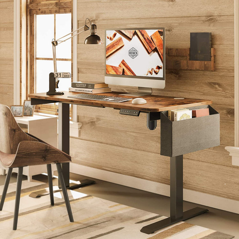 Height Adjustable Standing Desk with Storage Bag