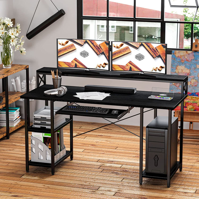 PC Desk with Keyboard