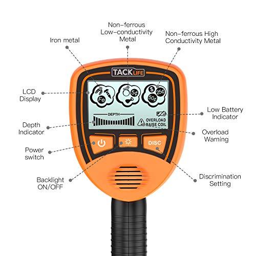 Metal Detector Mainly For Kids With Large Back-Lit LCD Display - MMD03
