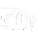 Carport, 10x20ft Heavy Duty Car Canopy