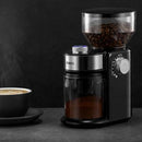 TIBEK Electric Burr Coffee Grinder with 18 Settings, Coffee Bean Grinder 2-14 CupsSuitable for French Press, AeroPress, Moka Pot, Espresso, Cleaning Brush Included