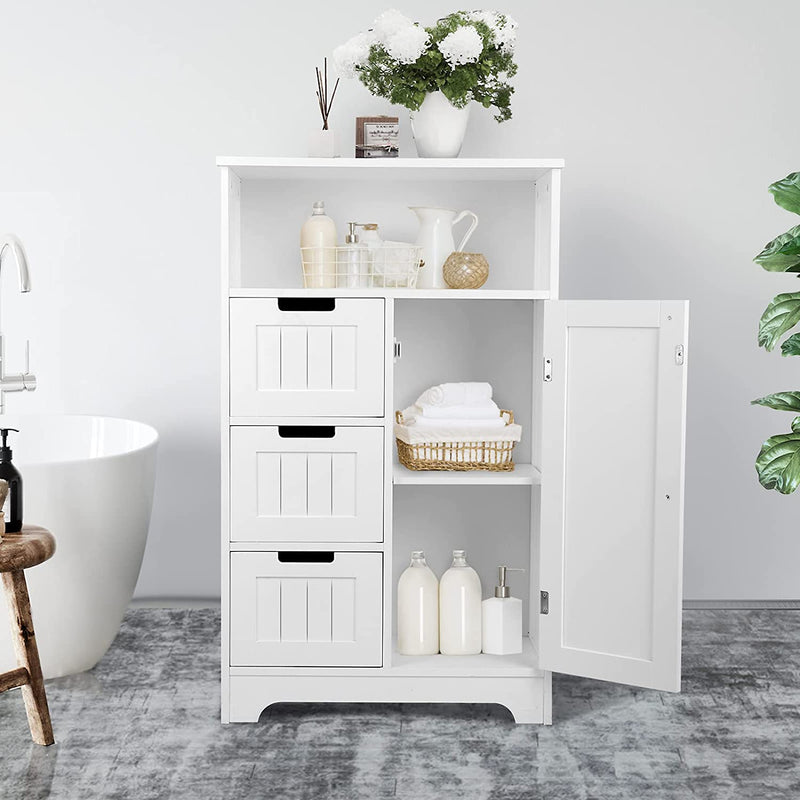 Entryway Cupboard with Adjustable Shelf for Home Living Room