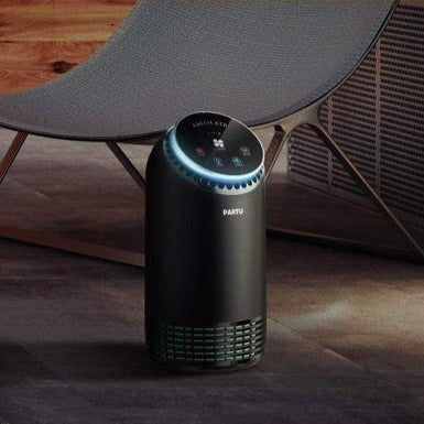 Air Purifier for Home Up to 160ft²-Smoke with 7 Colors Nightlight