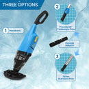Handheld Pool Vacuum Rechargeable with Extendable Pole
