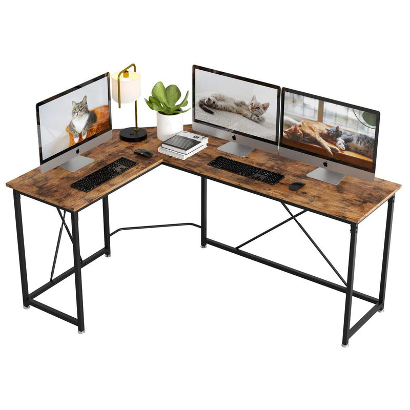 L-Shaped Computer Corner Desk