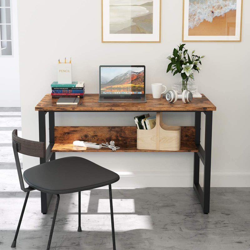 Computer Desk 39.4''& 47.3" & 55'' with Bookshelf