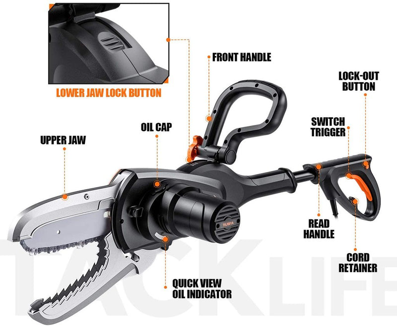 TKJS01A Corded Electric JawSaw Chainsaw