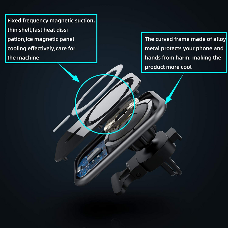 Magnetic Wireless Car Charger