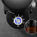 TIBEK Electric Burr Coffee Grinder with 18 Settings, Coffee Bean Grinder 2-14 CupsSuitable for French Press, AeroPress, Moka Pot, Espresso, Cleaning Brush Included