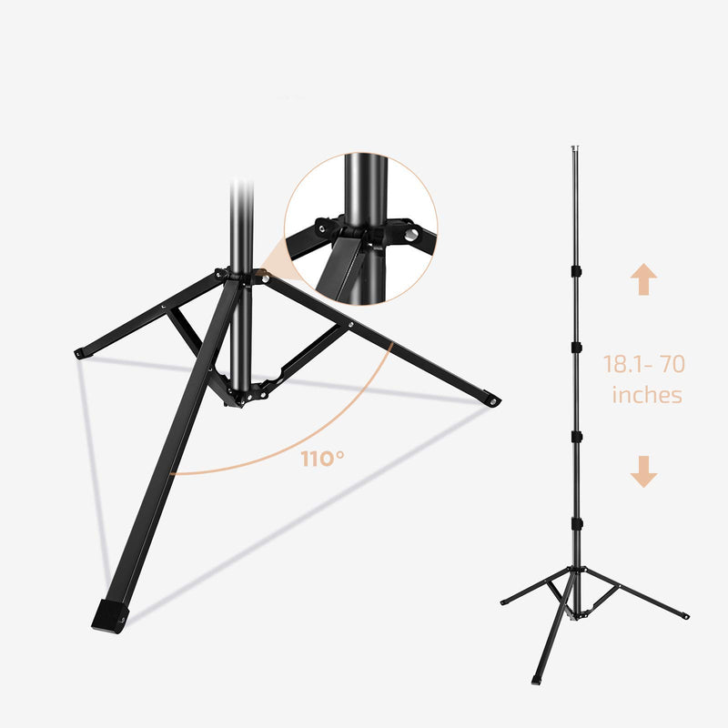 18 inch Ring Light with Tripod Stand & Phone Holder