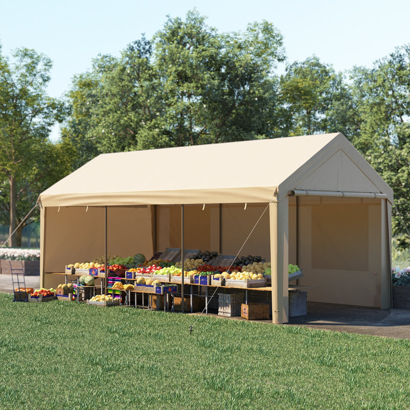 Heavy Duty Carport 10x20ft
