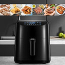 Plus 6-in-1 Air Fryer, 5.8 Quart Black, Customizable Smart Cooking Programs, Digital Touchscreen, Large Non-Stick Air Fryer Basket
