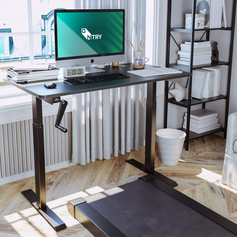 Standing Desk, 47 Inch Sit Stand Desk