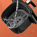 Air Fryer, 5.8QT, 1500W, 6 Presets, Timer, Preheat, Touchscreen LED, Black