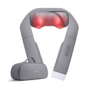 NECK BACK MASSAGER WITH ADJUSTABLE HEAT AND STRAPS FOR NECK AND BACK, SHOULDER, FOOT AND LEGS