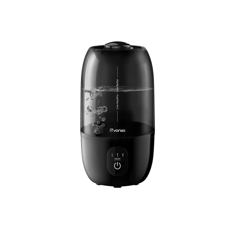 iTvanila Humidifiers, Cool Mist Humidifier with 2.7L/0.7Gal Water Tank for Large Room, Quiet Touch Operation - 360° Rotating Nozzle, Auto Off, Lasts Up to 28 Hours