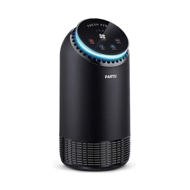 Air Purifier for Home Up to 160ft²-Smoke with 7 Colors Nightlight