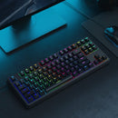 KMG14 Mechanical Keyboard Blue Switches Compact 87Key with Gaming Software