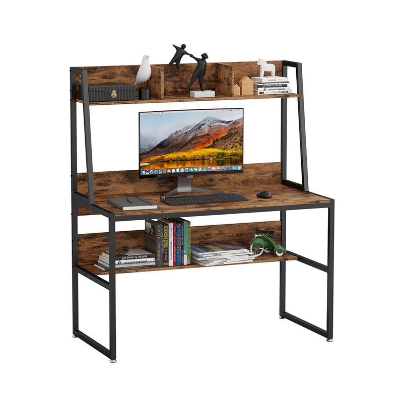 Computer Desk 47", with Hutch and Storage Shelf