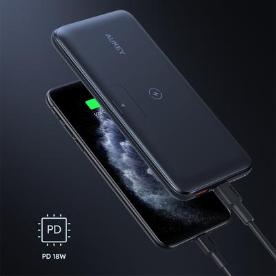 PB-WL02 Basix Wireless Charging Power Bank 10000mAh