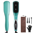FAST HEATING HAIR STRAIGHTENER BRUSH WITH AUTO SHUT OFF & TEMPERATURE CONTROL