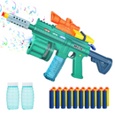 3 in 1 Toy Gun for Nerf Gun Bullets, Music and Light Blaster Gun with 20 Foam Darts