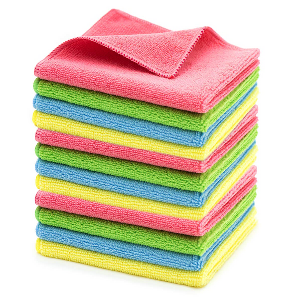 Microfiber Cleaning Cloths, Highly Absorbent Towels, Reusable Softer All-Purpose Cloth for Home Kitchen