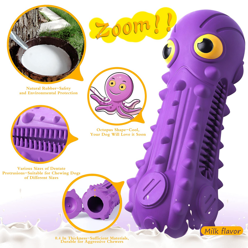 Dog Toys,Chew Toy Made from Non-Toxic Nylon and Durable Natural Rubber