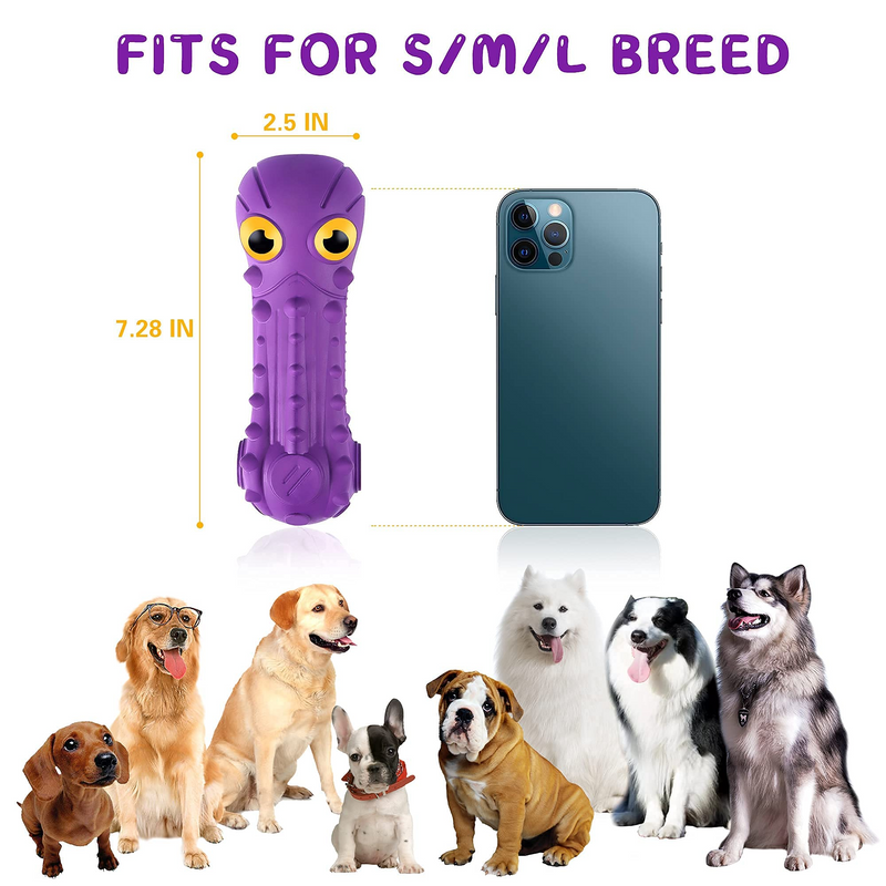 Dog Toys,Chew Toy Made from Non-Toxic Nylon and Durable Natural Rubber