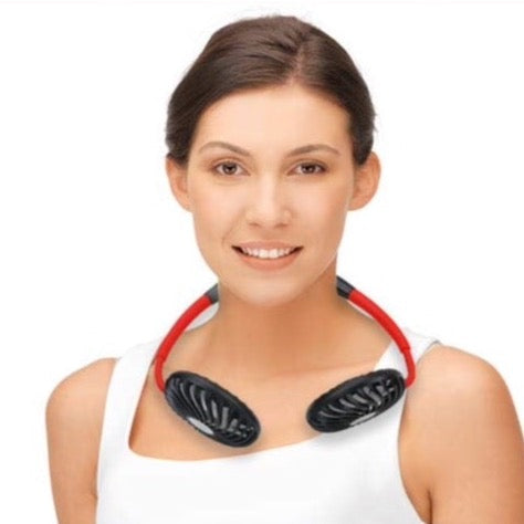 Hands-free Neck Fan Rechargeable Mini USB Personal Fan with Built-in Battery