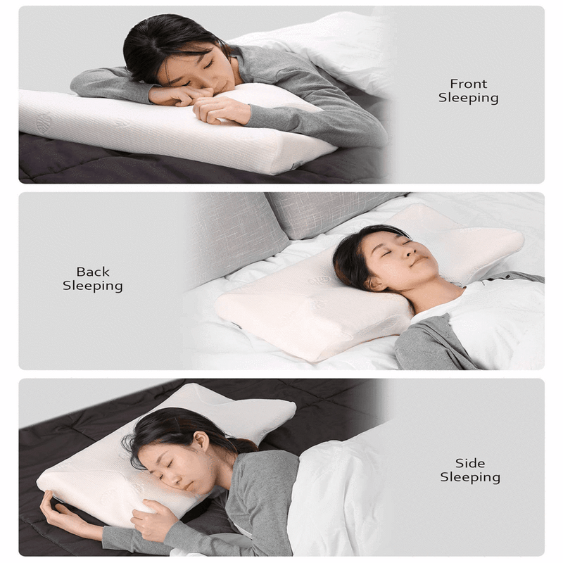 CERVICAL PILLOW CONTOUR MEMORY FOAM ORTHOPEDIC PILLOW FOR NECK PAIN SLEEPING FOR SIDE SLEEPER BACK SLEEPER STOMACH SLEEPER