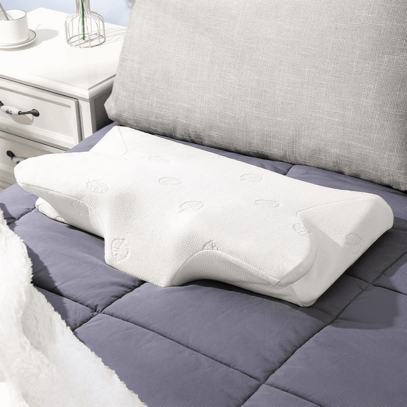 CERVICAL PILLOW CONTOUR MEMORY FOAM ORTHOPEDIC PILLOW FOR NECK PAIN SLEEPING FOR SIDE SLEEPER BACK SLEEPER STOMACH SLEEPER