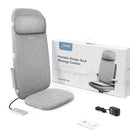 SHIATSU MASSAGE CUSHION WITH HEAT AND VIBRATION, MASSAGE CHAIR PAD TO RELAX FULL BACK, SHOULDERS, LUMBAR AND THIGHS