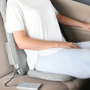 SHIATSU MASSAGE CUSHION WITH HEAT AND VIBRATION, MASSAGE CHAIR PAD TO RELAX FULL BACK, SHOULDERS, LUMBAR AND THIGHS